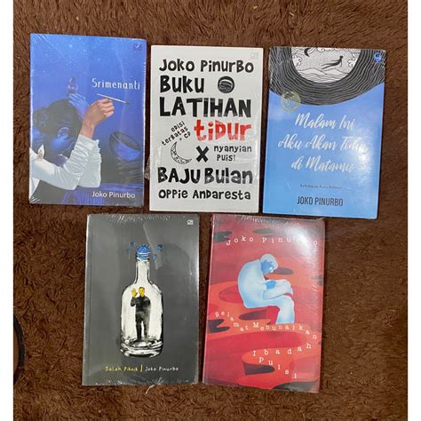 Jual Buku Joko Pinurbo Puisi And Novel Original Shopee Indonesia