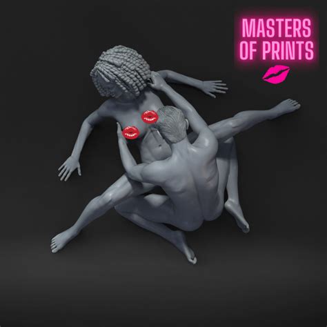 3D Printable Sex NSFW EROTIC MINIATURE 75 MM SCALE By Master