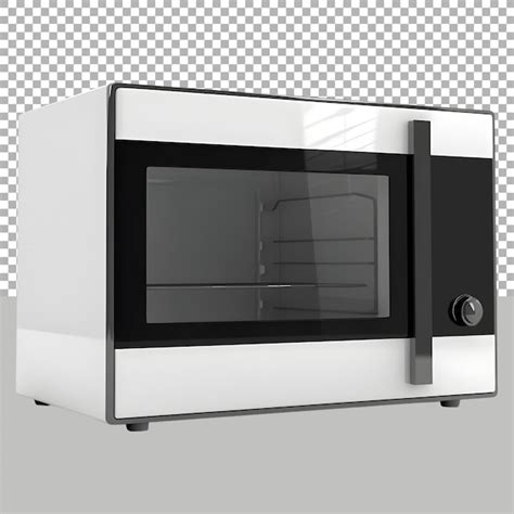 Premium PSD Microwave Oven On Transparent Background Ai Generated