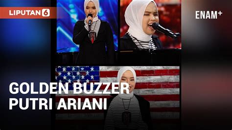 Putri Ariani Tampil Memukau Di America S Got Talent Dapat Golden