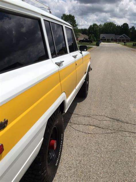 Jeep Wagoneer Cherokee Rebuild 1982 Excellent Condition Classic Jeep