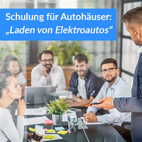 Schulung für Autohäuser Laden von Elektroautos ELETRIC RIDES