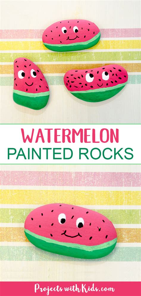 15 Outstanding rock painting ideas watermelon You Can Use It Free ...