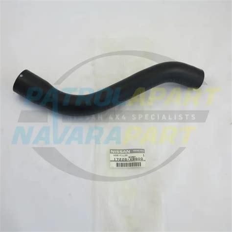 GENUINE NISSAN PATROL GU Y61 Fuel Filler Hose Main Tank 17228VB800