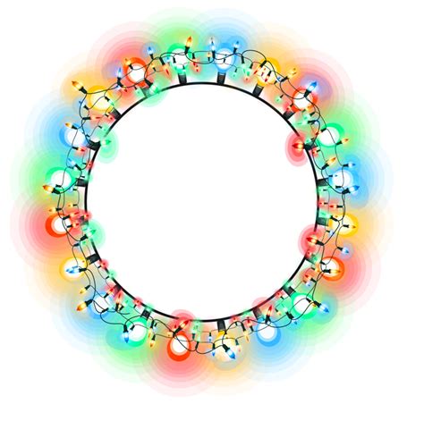 Multicolored Circle Glow Light Effect Png Photos Png Mart