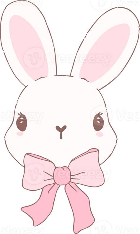 Coquette Easter Bunny Png