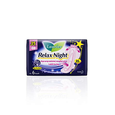 Laurier Relax Night Wing Cm Isi Pcs Kegunaan Efek Samping