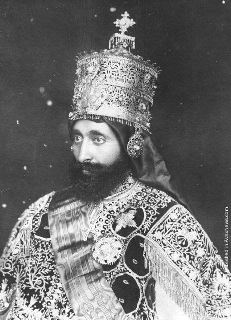 Emperor Haile Selassie Of Ethiopia Matthew S Island