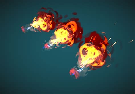 Artstation Unity Vfx Effect To Spitfire Game Assets