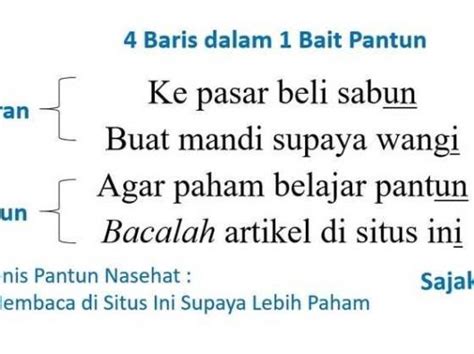 Contoh Puisi 4 Baris Pulp