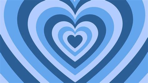 Blue Heart Background Desktop Background Blue Aesthetic Dark Cute