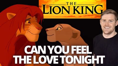 Can You Feel The Love Tonight Simba Part Only Karaoke Lion King