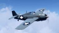 Asisbiz Grumman F F Wildcat Vf Black F And F Uss Ranger Torch