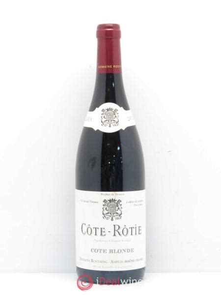Acheter Côte Rôtie Côte Blonde René Rostaing sans prix de réserve lot B