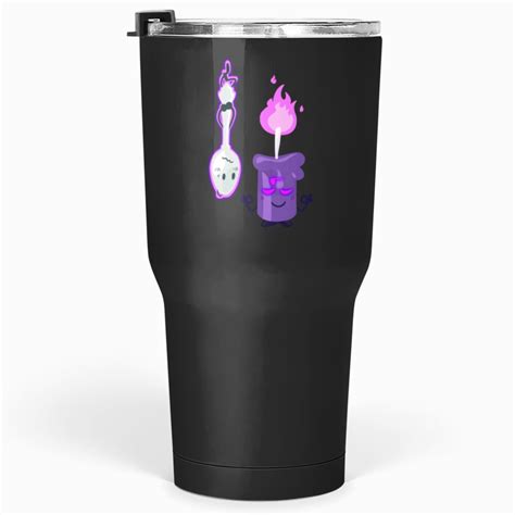 Silver Spoon And Candle Inanimate Insanity Tumblers 30 Oz Sold By Stagdesign Sku 81811843