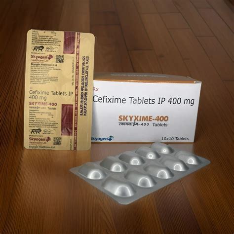 Cefixime Mg Skyxime Antibiotic Packaging Size X At Rs