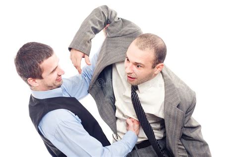 Angry Business Men Fighting Stock Image - Image: 7471949