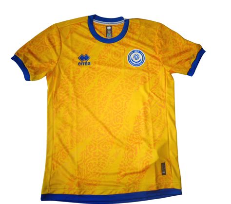Kazakhstan 2024 25 Errea Mens Home Football Shirt New Multiple Sizes