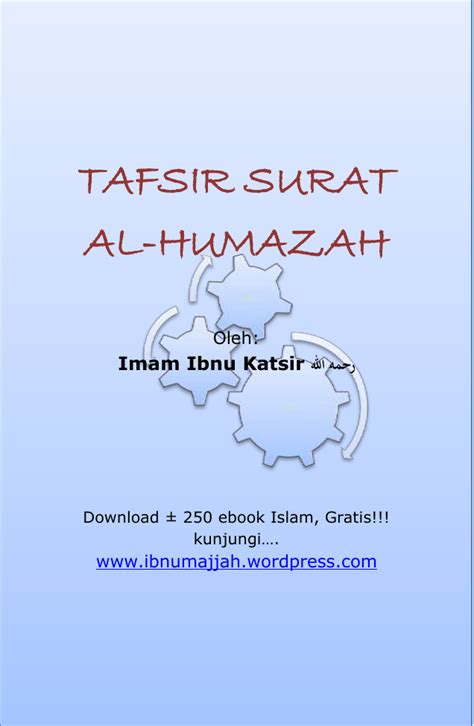 tafsir surat al-humazah - File eBook Ibnu Majjah