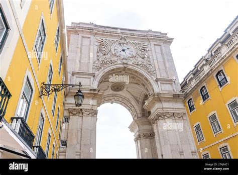 18th Century Arco Da Rua Augusta Triumphal Arch Rua Augusta Baixa