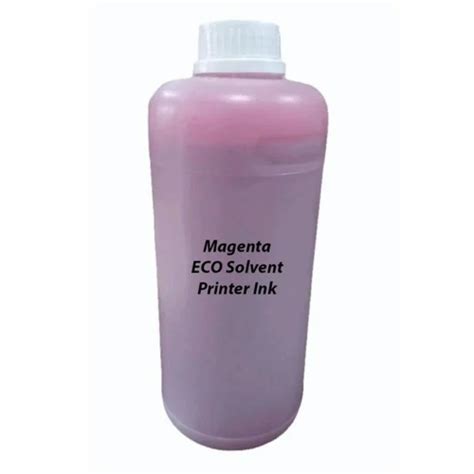 Magenta Eco Solvent Printer Ink Packaging Size Litre At Rs