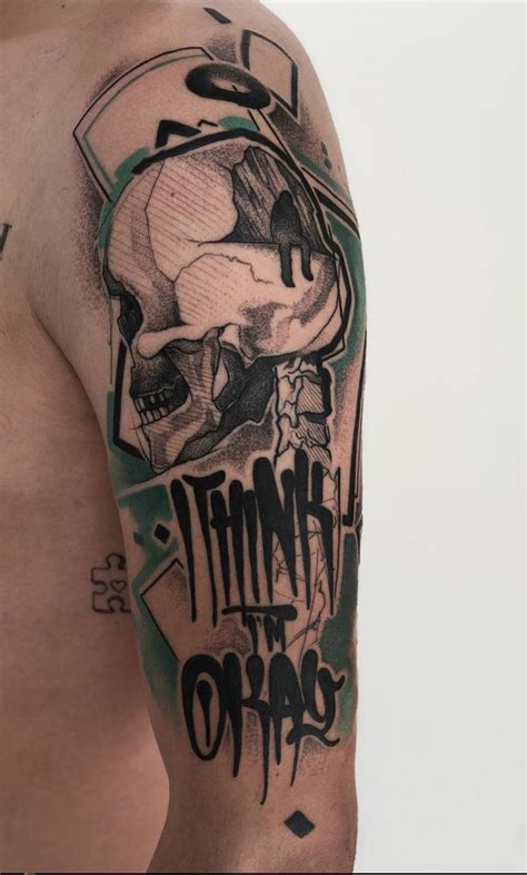 Mgk Back Tattoo Finished