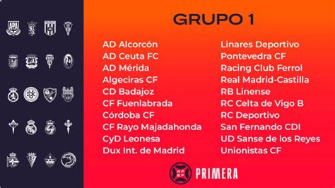 Primera Rfef La Primera Rfef Ya Tiene Grupos El D Por Viajar Hasta