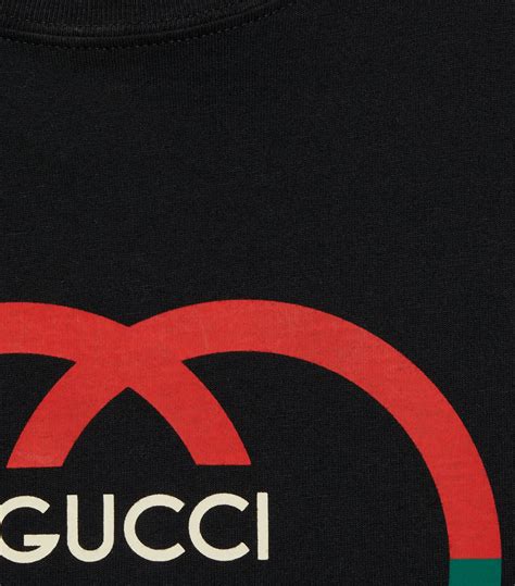 Mens Gucci Black Interlocking G T Shirt Harrods Uk