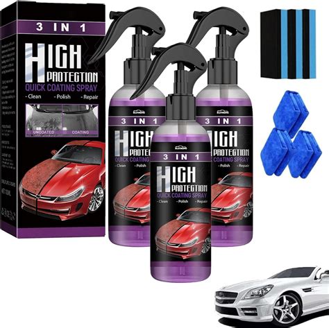 Amazon KCRPM Newbeeoo Car Coating Spray 3 In 1 High Protection