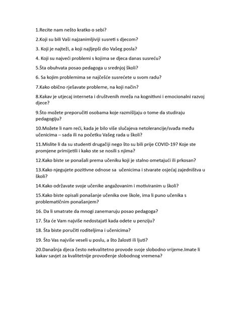 Intervju | PDF