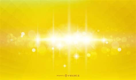 Shiny Yellow Lighting Effect Background Vector Download