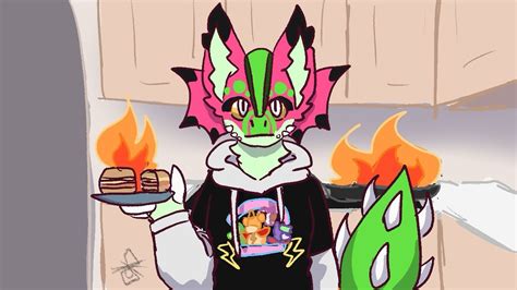 i burn down the kitchen while making food - YouTube