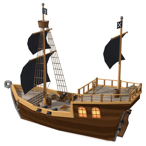 Low Poly Pirate Ship Artofit