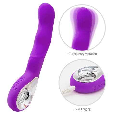 Erotica Vibration Modes G Spot Vibrator Dildo For Women Rechargeable
