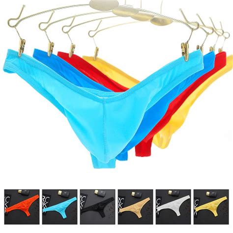 Sexy Gay Mini Low Rise Thong Briefs Various Colors Queerks