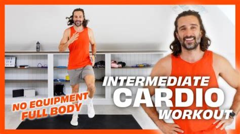 The Body Coach Tv By Joe Wicks Intermediate Cardio Workout Joe Wicks