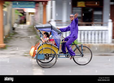 Becak Belakang Padang Riau Islands Indonesia Stock Photo Alamy