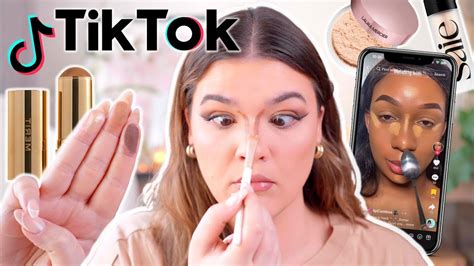 Trying Viral Tiktok Makeup Hacks 💄💋 Tips And Tricks You Need To Know