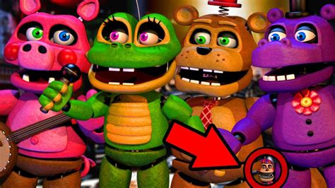 Nedd Bear And Friends Attack Through Vents Five Nights At Freddys