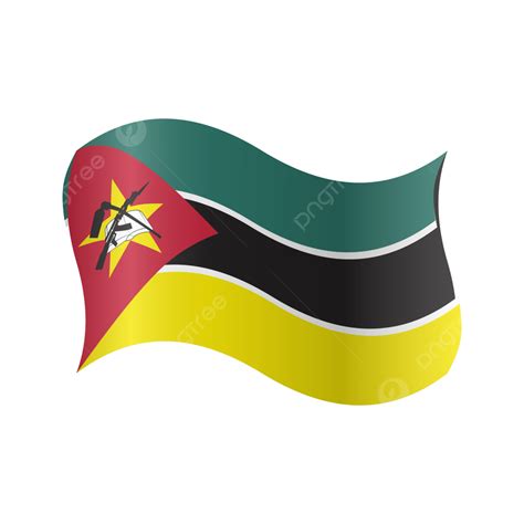 Mozambique Flag, Mozambique, Flag, Country PNG and Vector with ...