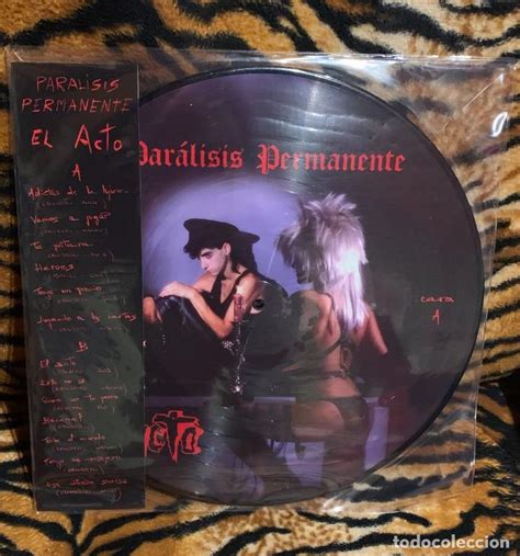 Lp Paralisis Permanente El Acto Vinilo Picture Vendido En Venta