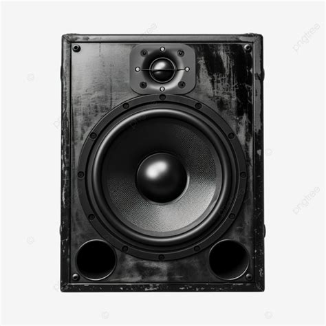 Grunge Black Speaker Grunge Speaker Dirty Png Transparent Image And