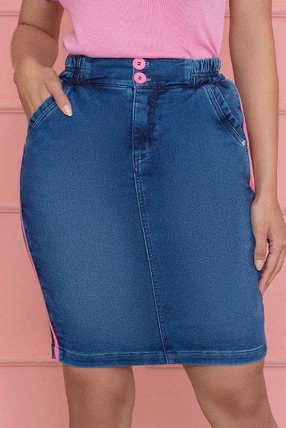 Saias Evang Licas Diversos Modelos Aqui Estilo Jeans Ideias