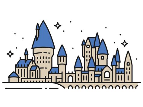 Hogwarts by Curt R. Jensen on Dribbble