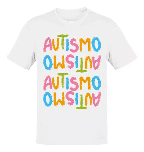 Camiseta Autismo Autista Tea Cores Espectro Masculina Mercadolivre