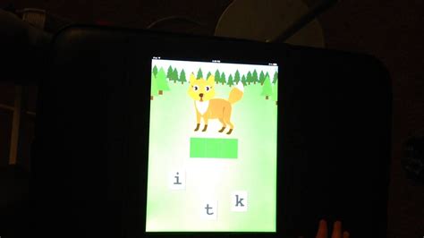 First Words Animals Phonics App Demo Youtube