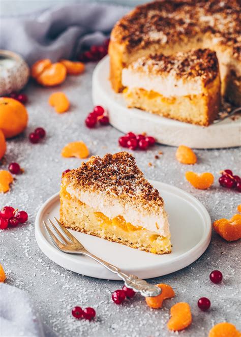 Mandarinen Schmand Kuchen Mit Kokos Vegan Bianca Zapatka Rezepte