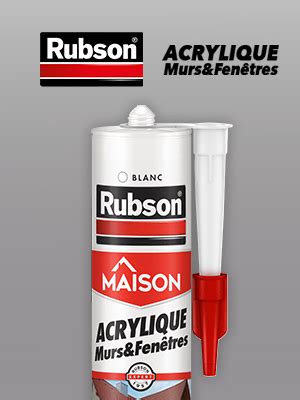 Rubson Maison Mastic Acrylique Murs Fen Tres Mastic Acrylique Blanc