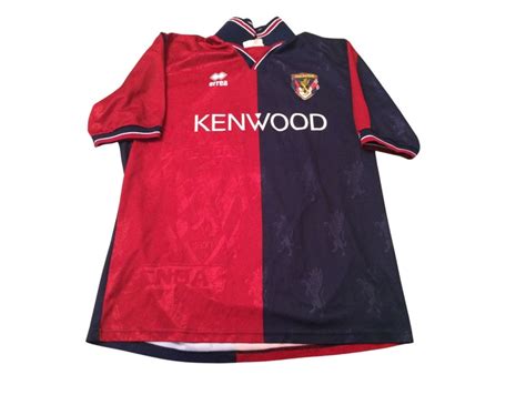 Signorini S Genoa Match Worn Shirt Charitystars