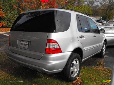 Brilliant Silver Metallic Mercedes Benz Ml Matic